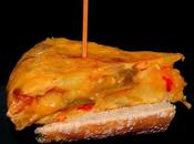 Pintxo Tortilla Patata Pimientos