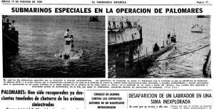 200 toneladas de chatarra se había recuperado al 17 de enero de 1966, según la Vanguardia.