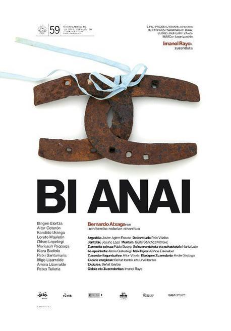 Póster: Bi anai: Dos hermanos (Imanol Rayo, 2.011)