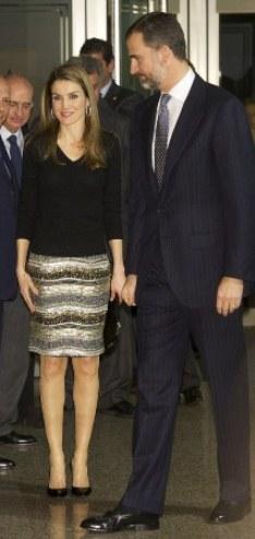 El look de Dña. Letizia en el Concierto In Memorian en Madrid