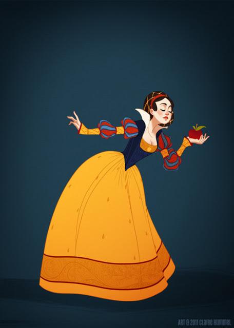 ¡Las princesas Disney se visten con traje de época!