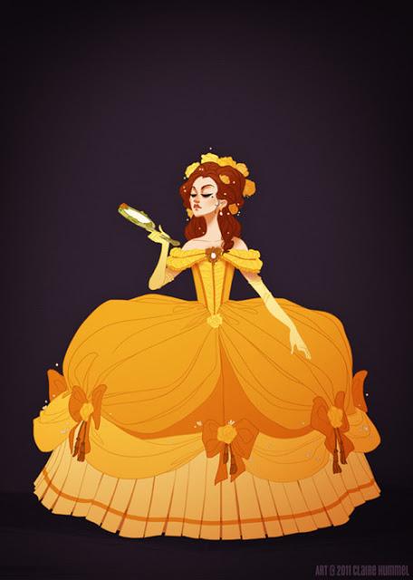 ¡Las princesas Disney se visten con traje de época!