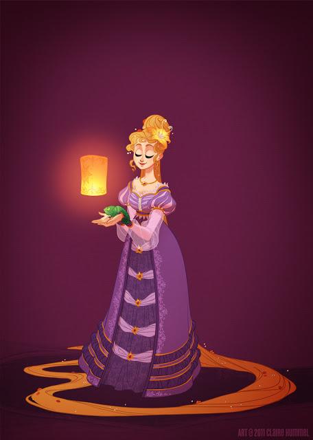 ¡Las princesas Disney se visten con traje de época!