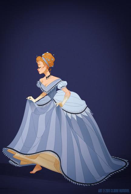 ¡Las princesas Disney se visten con traje de época!
