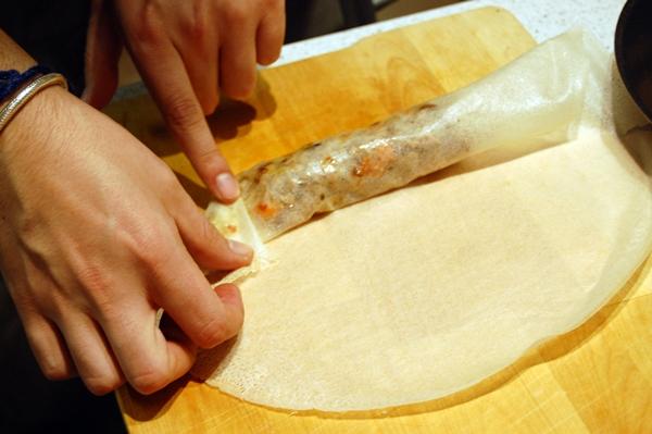 Rollitos de primavera caseros paso a paso