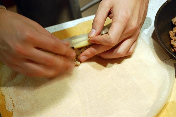 Rollitos de primavera caseros paso a paso