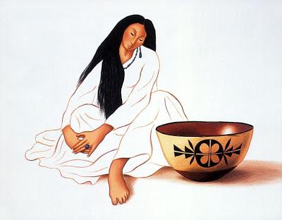 la mujer tiene una gran importancia en la sociedad Navajo
