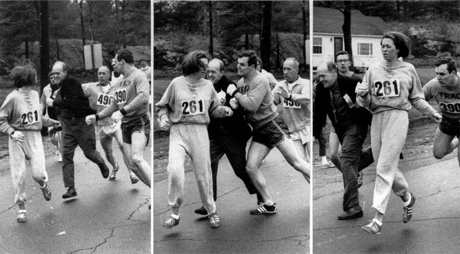 Kathrine Switzer primera mujer que corrió una maraton