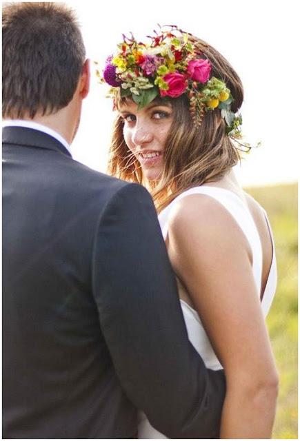 Tocados de flores para tu boda