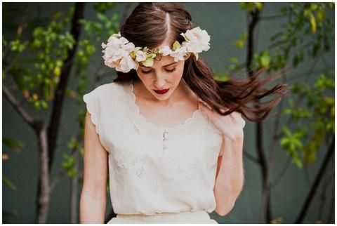 Tocados de flores para tu boda