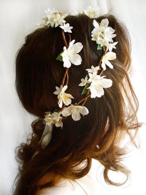 Tocados de flores para tu boda