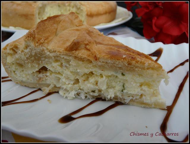 Empanada de Bacalao con queso crema