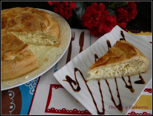 Empanada de Bacalao con queso crema