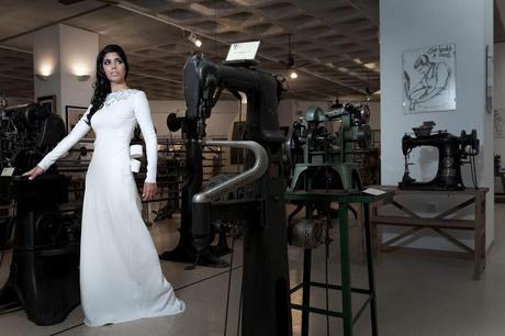 look: un precioso vestido de Juan Vidal