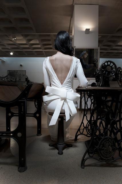 look: un precioso vestido de Juan Vidal