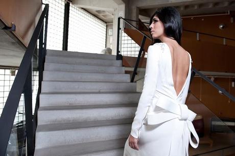 look: un precioso vestido de Juan Vidal