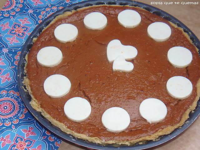 PUMPKIN PIE CON GELATINA DE YOGUR AL AROMA DE NARANJA Y MIEL