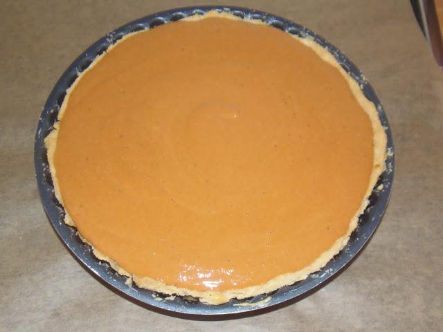 PUMPKIN PIE CON GELATINA DE YOGUR AL AROMA DE NARANJA Y MIEL