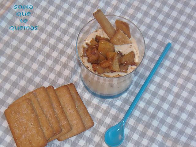 TIRAMISÚ DE MANZANA