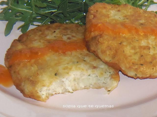 HAMBURGUESAS DE PATATA Y PESCADO