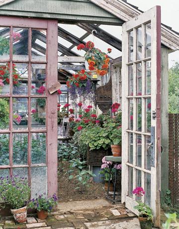 Greenhouse garden
