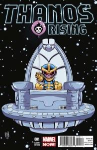 Portada de Skottie Young para Thanos Rising Nº 1 Thanos Rising Nº 1