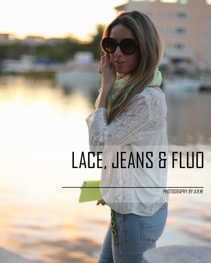 LACE, JEANS & FLUO