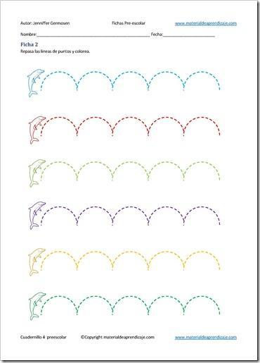 grafomotricidad: líneas curvas
