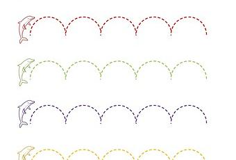 Resultado de imagen para lineas curvas para preescolar