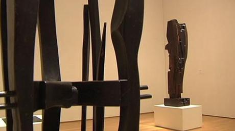 Néstor Basterretxea.jpg La obra de Néstor Basterretxea, en el Museo de Bellas Artes de Bilbao