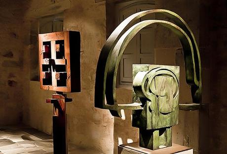 Néstor Basterretxea2.jpg La obra de Néstor Basterretxea, en el Museo de Bellas Artes de Bilbao