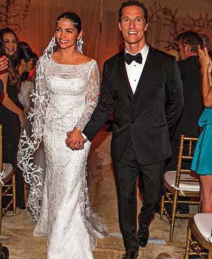 Fotos de vestidos de novia de famosas