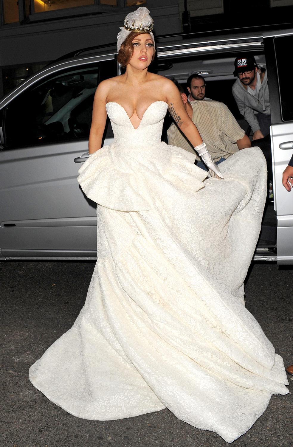 Fotos de vestidos de novia de famosas