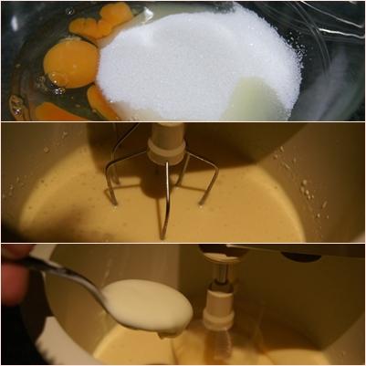 Bizcocho de Azahar y Limón con pepitas de Chocolate.