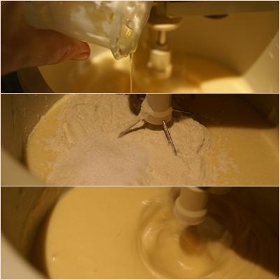 Bizcocho de Azahar y Limón con pepitas de Chocolate.