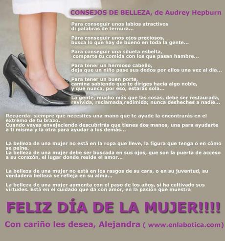 Feliz día de la mujer!