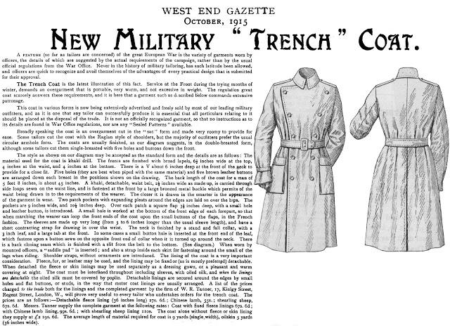 Trend Alert: TRENCH ME NOW  !!!