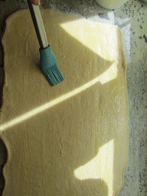 Palmeritas brioche con chocolate