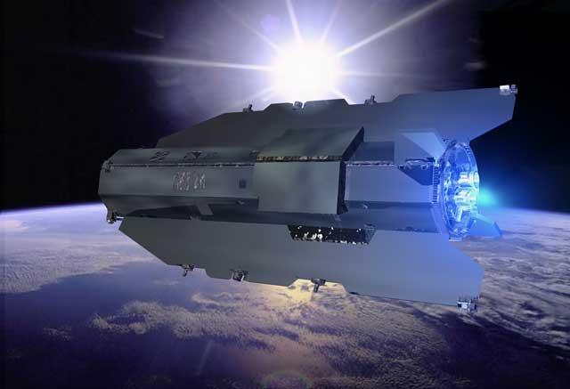 satélite GOCE, concepción artística