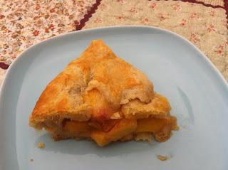 PIE DE MELOCOTÓN CON CANELA