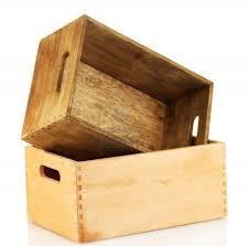 Hoy decoramos con cajas de madera