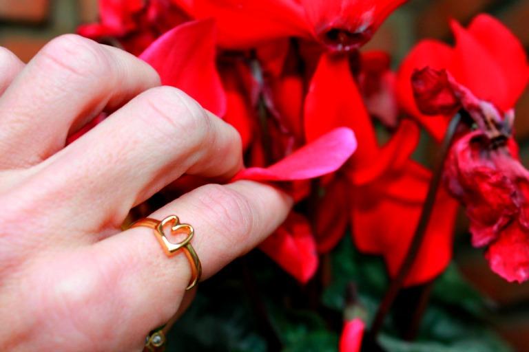 rings and flowers