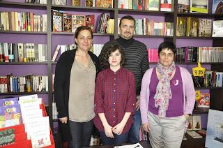 Gymkana literaria de la escritora Ana Pomares en Ler Pinatar