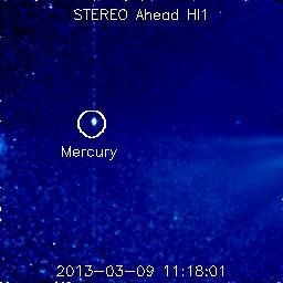 Cuerpo Celeste desconocido en el Sol. Marzo 2013