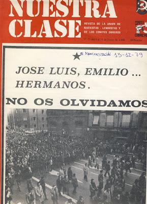 En aquellos tiempos... asesinatos durante la transición