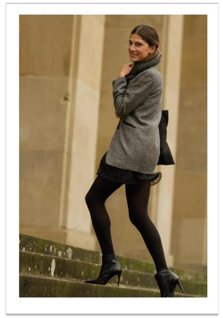 20 looks con botines negros