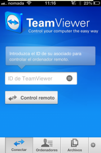 TeamViewer 8 iPhone
