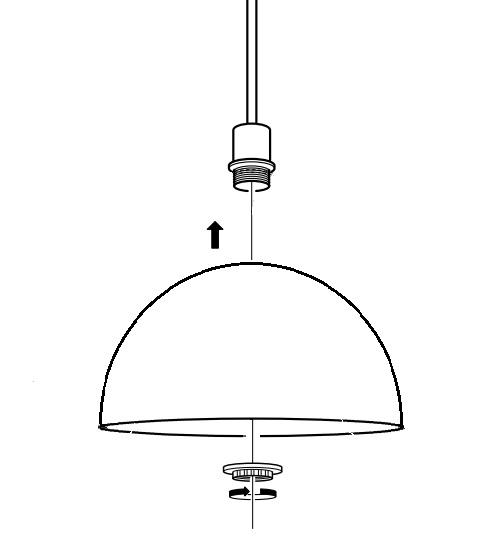 Ikea-Hack:Cómo hacer una lámpara de cocina con un bol