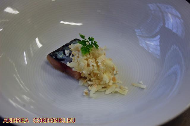 GAZPACHO DE CEREZAS CON CABALLA Y QUESO DE CABRA: RECETAS DE ALTA COCINA