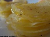 "POMMES ANNA" pastelitos individuales)